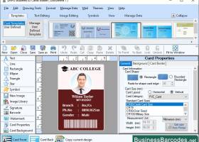 Create Student ID Card Software screenshot