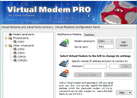 Virtual Modem PRO screenshot