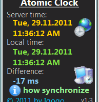 Atomic Clock screenshot