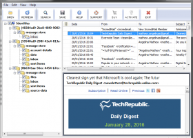 How to Import Mail from IncrediMail to Microsoft Outlook 2007 screenshot