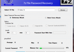 7z Password Unlocker Free Download screenshot