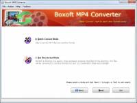 Boxoft MP4 Converter screenshot