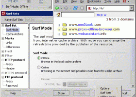 MM3-WebAssistant - Proxy Offline Browser screenshot
