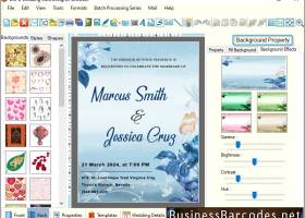 Wedding Invitation Card Creating Tool screenshot