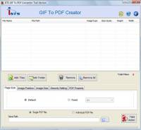 Graphics to PDF Converter screenshot