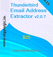 Thunderbird Email Extractor screenshot