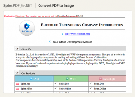 Spire.PDF for .NET screenshot