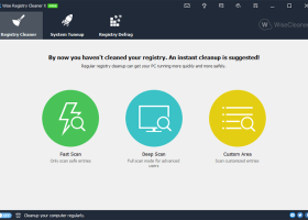 Wise Registry Cleaner screenshot