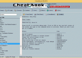 CheatBook Issue 09/2015 screenshot