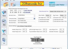 Postnet Barcode Generator Software screenshot