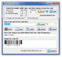 Bar Code 93 screenshot