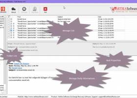 Vartika Exchange Recovery Software screenshot
