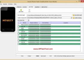 SP Flash Tool screenshot