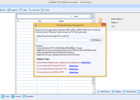 Outlook PST to MBOX Converter screenshot