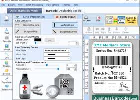 Laboratory Labels Barcode Software screenshot