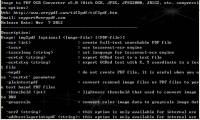 VeryPDF Image to PDF OCR Converter CMD screenshot