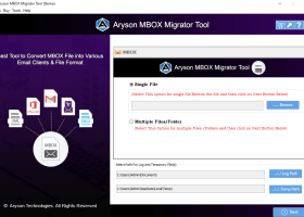 MBOX Importer Tool screenshot