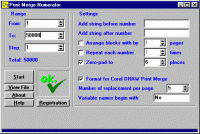 Drucker - Print Merge Numerator screenshot