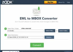 ZOOK EML to MBOX Converter screenshot