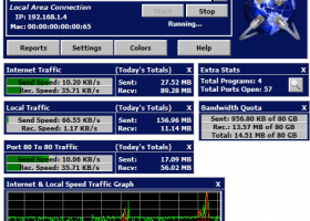 Simple Internet Meter screenshot