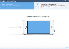 Free Any iPhone Data Recovery screenshot