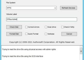 USB Disk Storage Format Tool screenshot