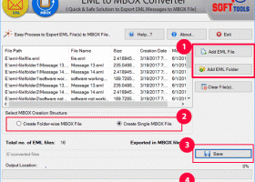 EML to Thunderbird Converter screenshot