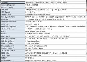 System Spec Portable screenshot