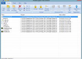 PowerCryptor Free Edition screenshot