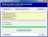 Windows Live Mail to Mac Mail screenshot