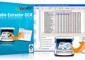 VeryPDF Table Extractor OCR screenshot
