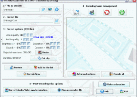 PocketDivXEncoder screenshot