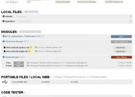 EasyPHP screenshot