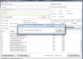 Yahoo Email Address Grabber screenshot