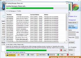 GSM Mobile Phones SMS Software screenshot