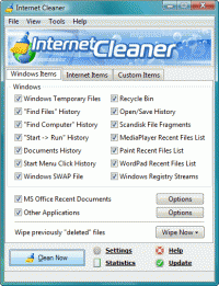 Internet Cleaner screenshot