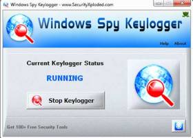 Windows Spy Keylogger screenshot