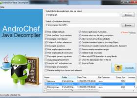 AndroChef Java Decompiler screenshot