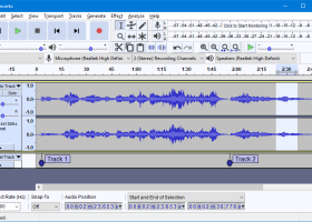 Audacity screenshot