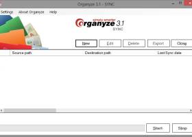 Organyze SYNC screenshot