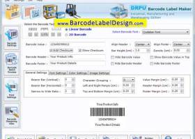 Industrial Barcode Generator screenshot