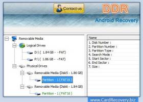 Android Data Recovery Software screenshot