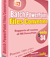 Batch PowerPoint File Converter screenshot