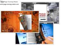 Network Theme for Flash Page Flip Book screenshot