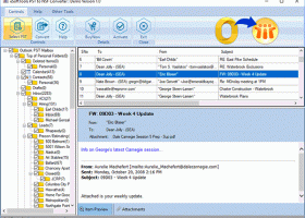 eSoftTools OST to NSF Converter screenshot