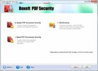 Boxoft PDF Security screenshot