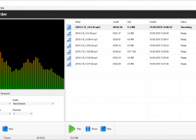 Microncode Audio Recorder screenshot