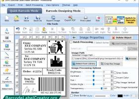 Professional Barcode Label Creator screenshot