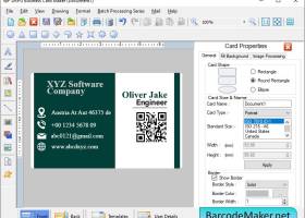 Business Card Maker Tool screenshot