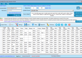 LinkedIn Recruiter Extractor screenshot
